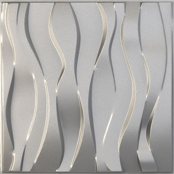 Ekena Millwork 19 5/8in. W x 19 5/8in. H Riverbank EnduraWall Decorative 3D Wall Panel Covers 2.67 Sq. Ft. WP20X20RVCST - main